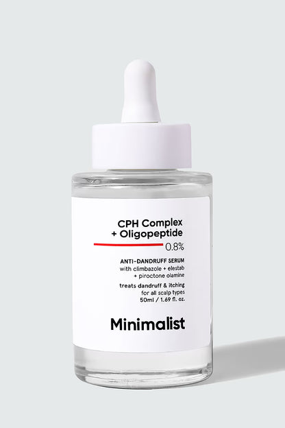 Minimalist Anti-Dandruff Hair Serum For Flaky & Itchy Scalp,Pre Shampoo Dandruff Treatment 50 MILLI_LITRE