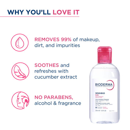 Bioderma Sensibio H2O Makeup Removaer 250 MILLI_LITRE