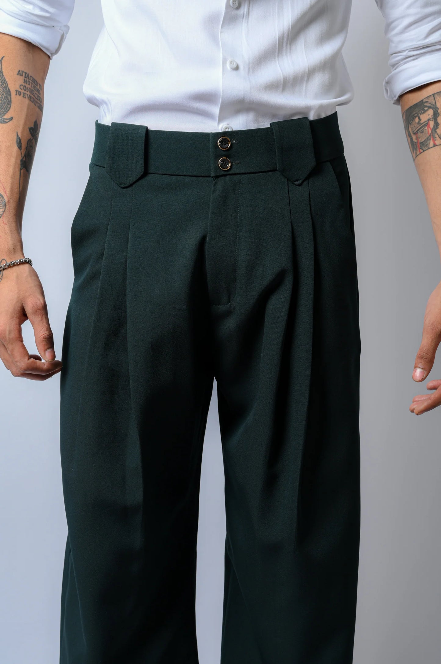Korean trousers GREEN