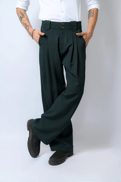 Korean trousers GREEN