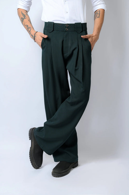 Korean trousers GREEN