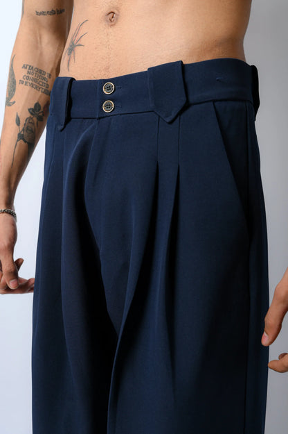 Korean trousers Navy