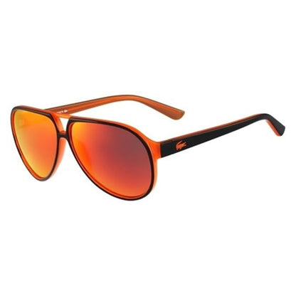 Lacoste Classic Men’s Aviator Sunglasses – Orange & Black