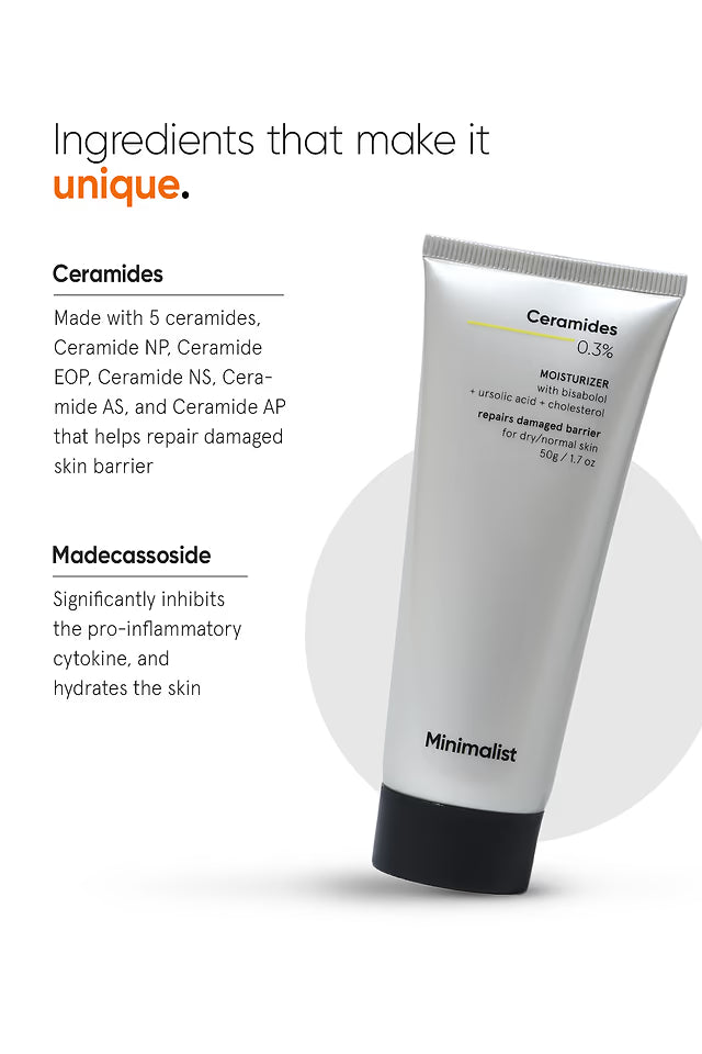 Minimalist 0.3% Ceramide Barrier Repair Moisturizing Cream 50 GRAM