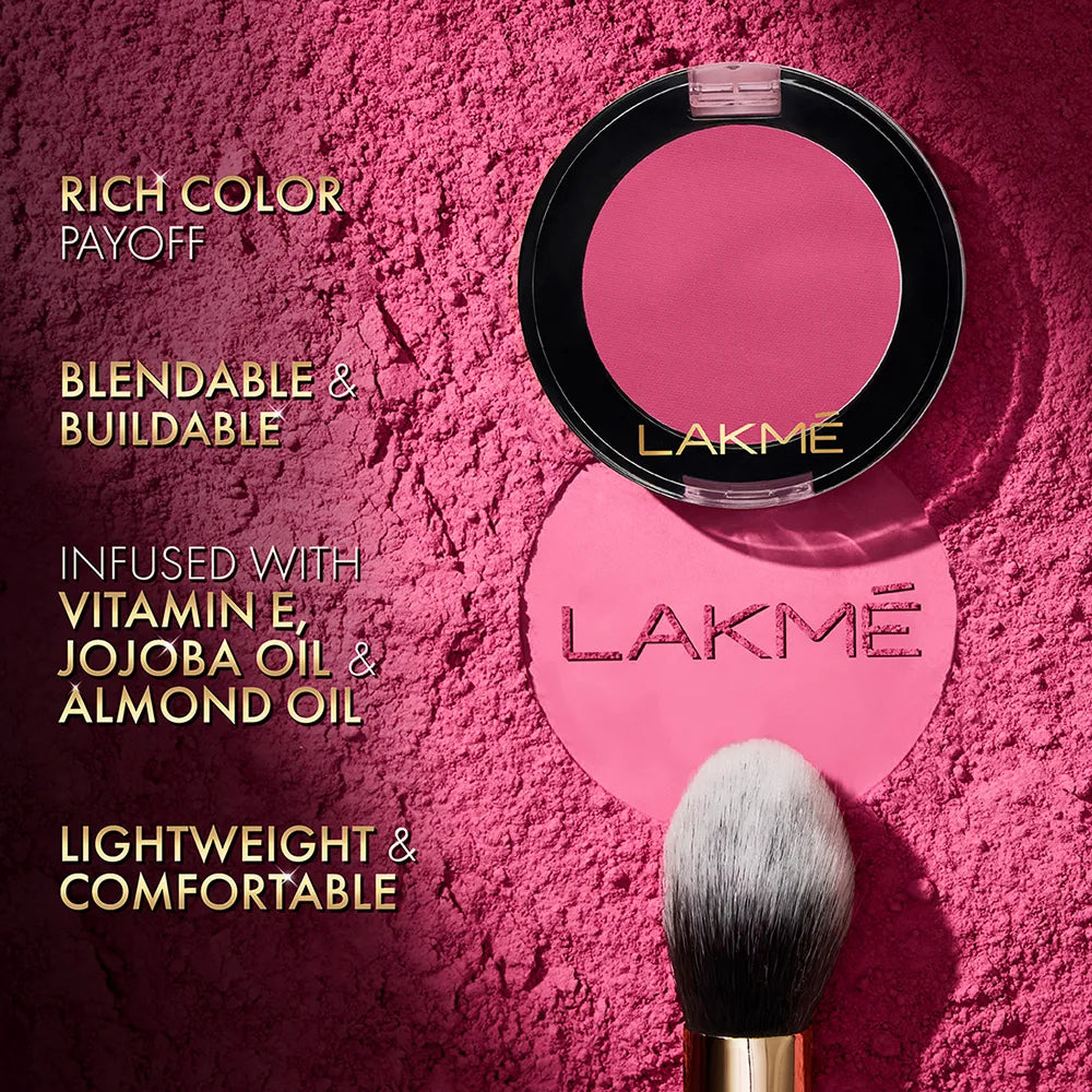 Lakme Face It Blush Perfect - Plum B3
