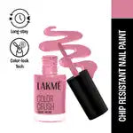 LAKME COLOUR CRUSH TRUE WEAR NAIL POLISH - 36 BABY PINK