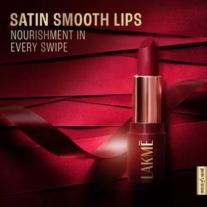 Lakme Ultimate Glam Satin Matte Lipstick - Up 1 Pink Bliss