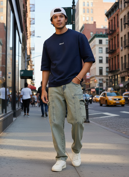 Men's Alchemist Wash Baggy Fit Jeans B5IVE