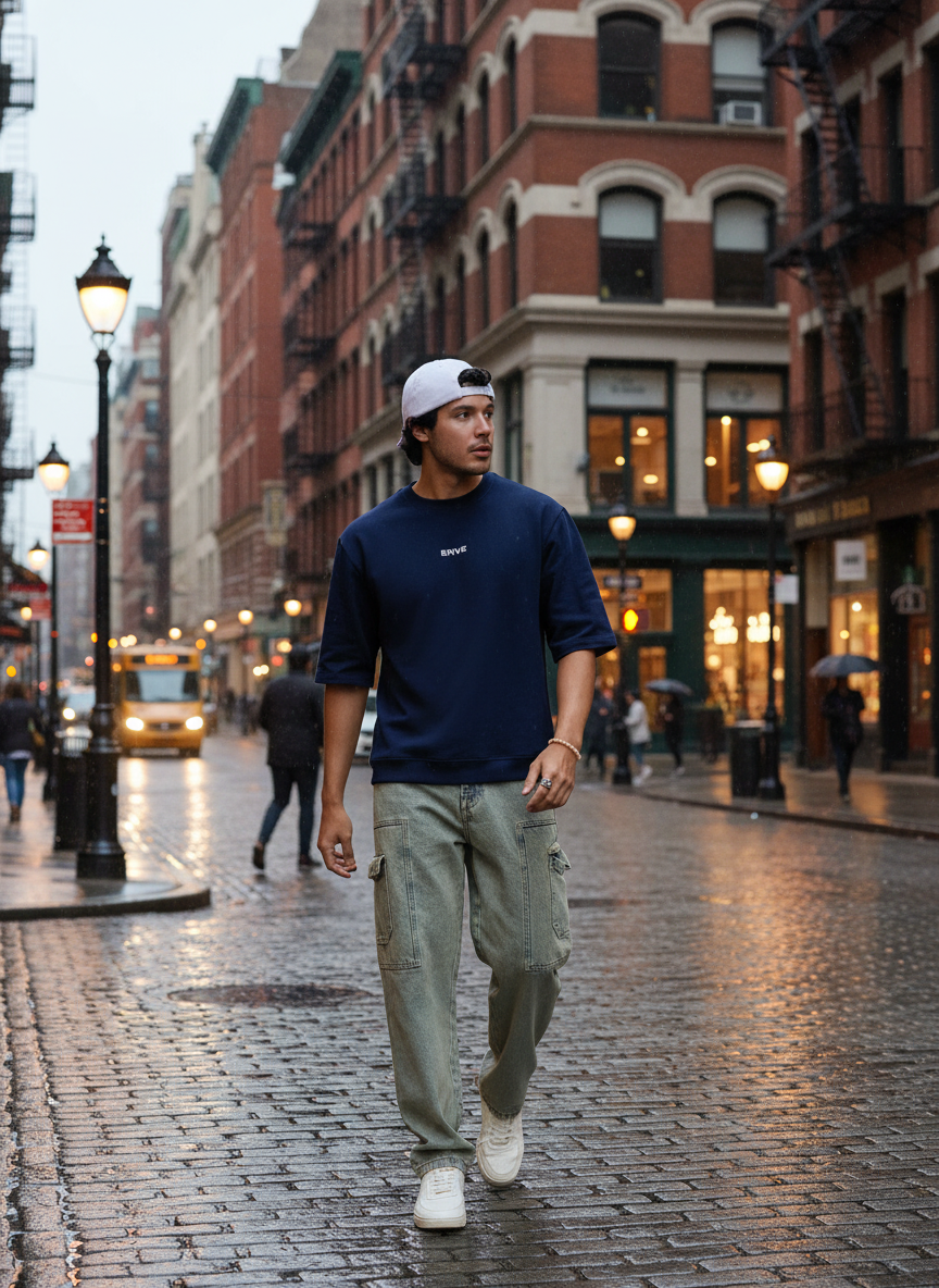 Alchemist Wash Men's Baggy Fit Jeans