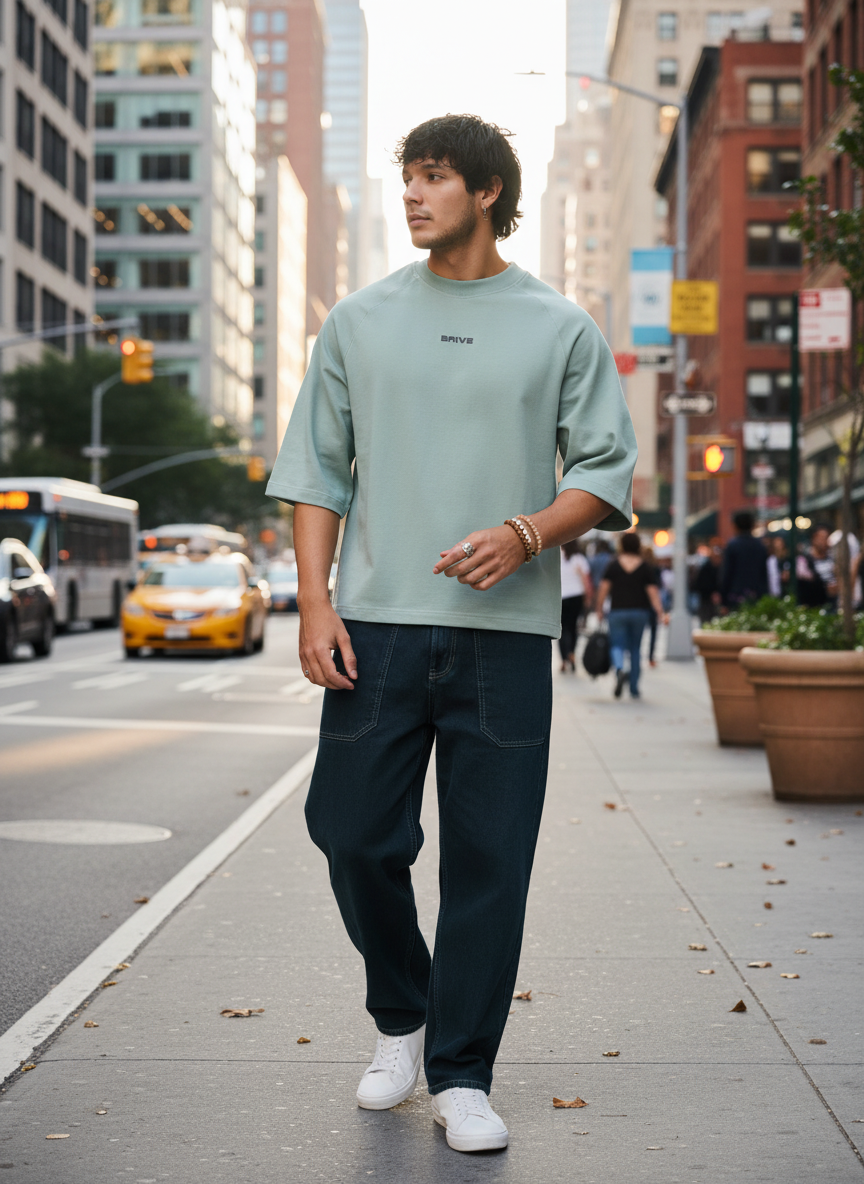 MInt Classic Men's Oversized T-shirt B5IVE