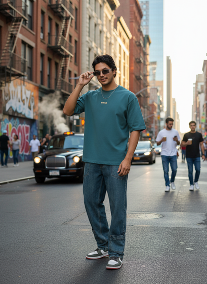 Teel Anxiety Men's Oversized T-shirt B5IVE