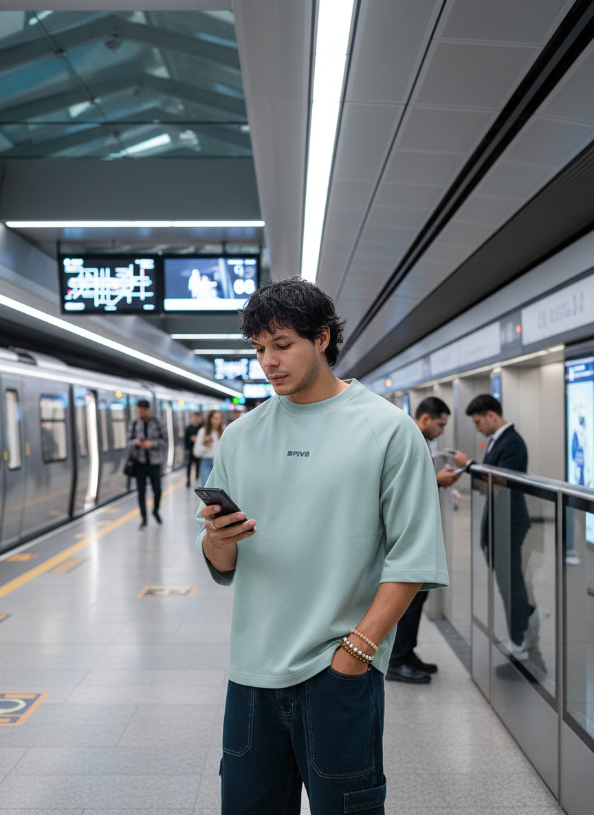 MInt Classic Men's Oversized T-shirt B5IVE