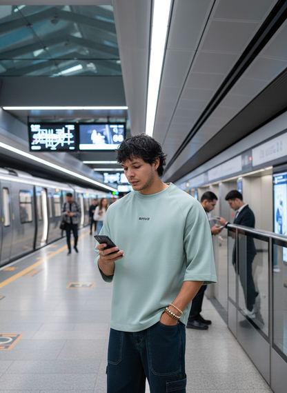 MInt Classic Men's Oversized T-shirt B5IVE