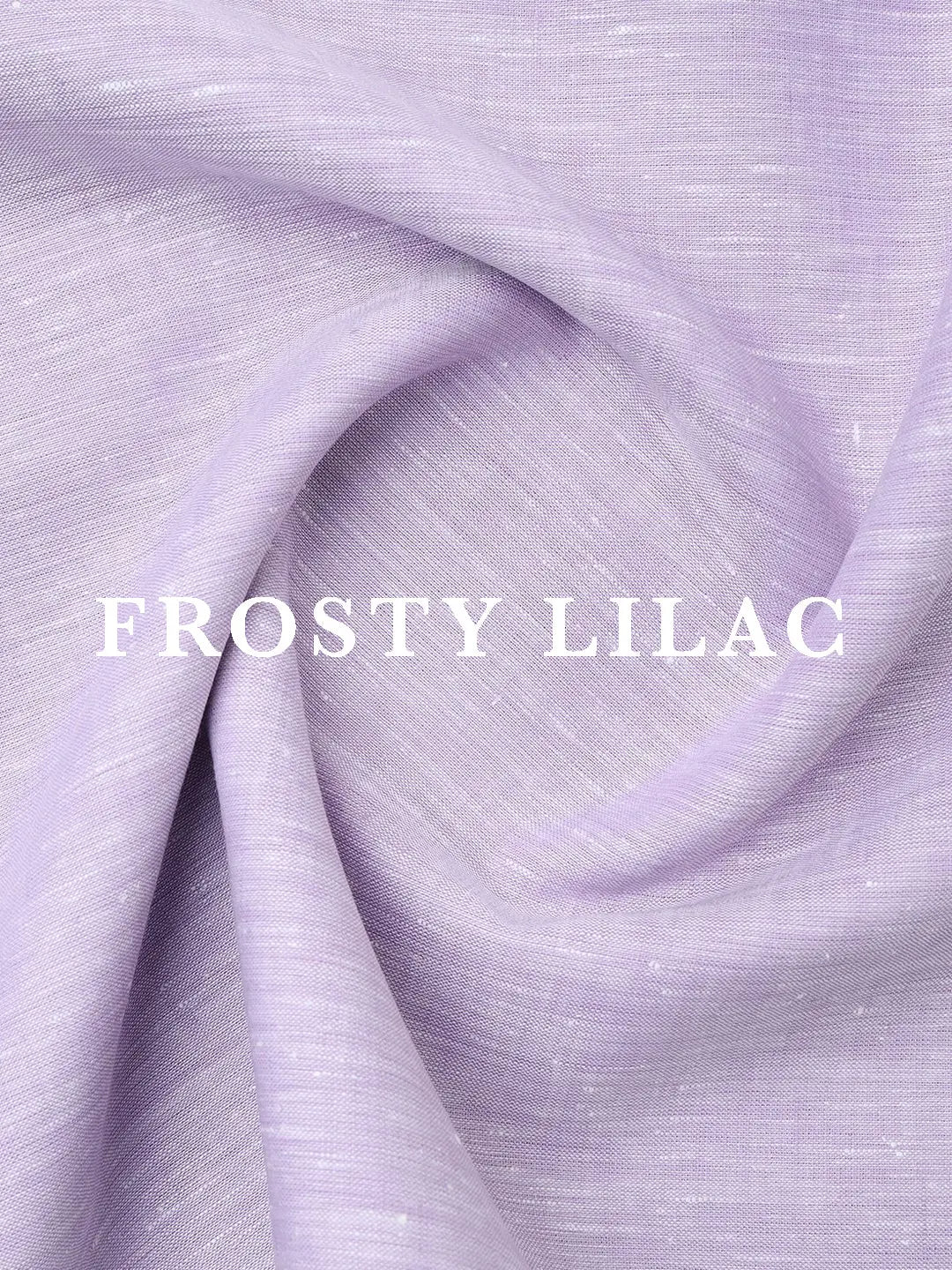 Men's Linen Soft Touch Frosty Lilac Shirt Vellure