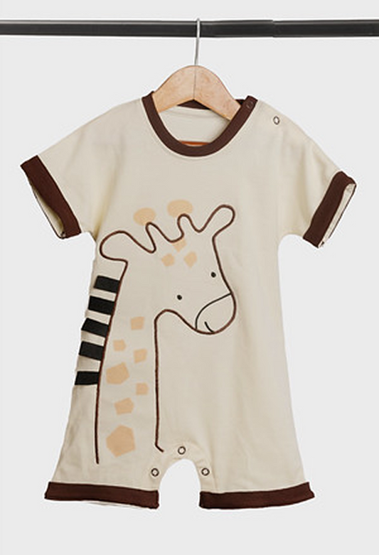Little Giraffe Romper Born Plus
