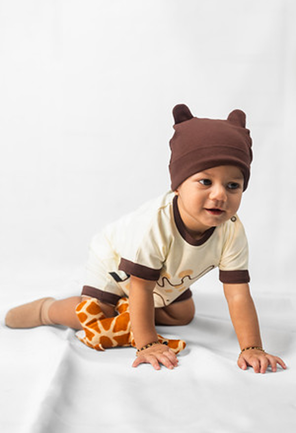 Little Giraffe Romper Born Plus