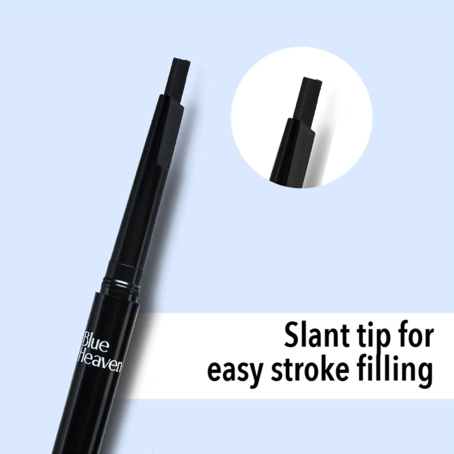 Blue Heaven TRUE BROW LONG STAY EYEBROW DEFINER - Black 0.3 GRAM