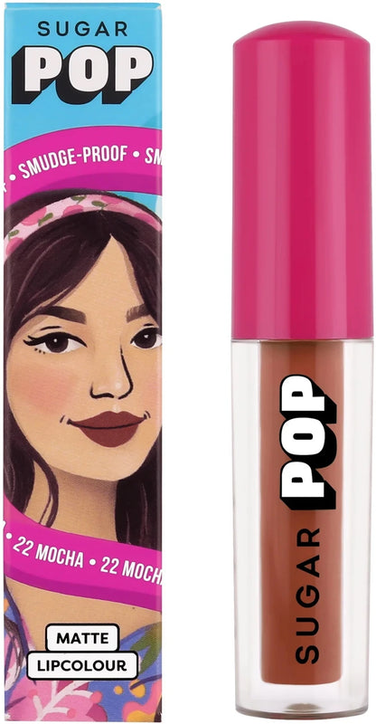 Sugar Pop Matte Lipcolour - 22 Mocha 1.601 MILLI_LITRE