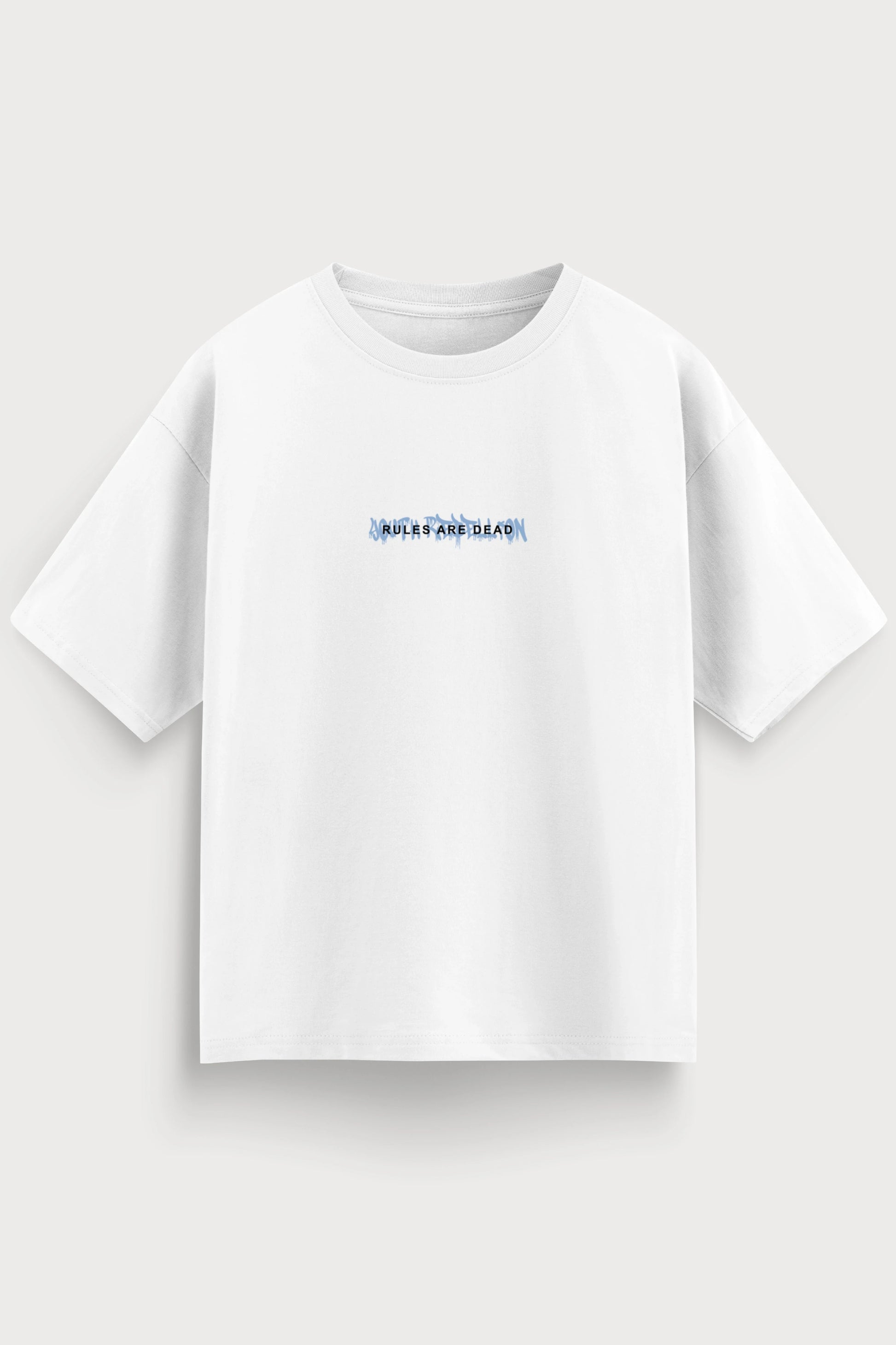 men-RelaxedFit-white-tshirt-Youth-rebellion-front