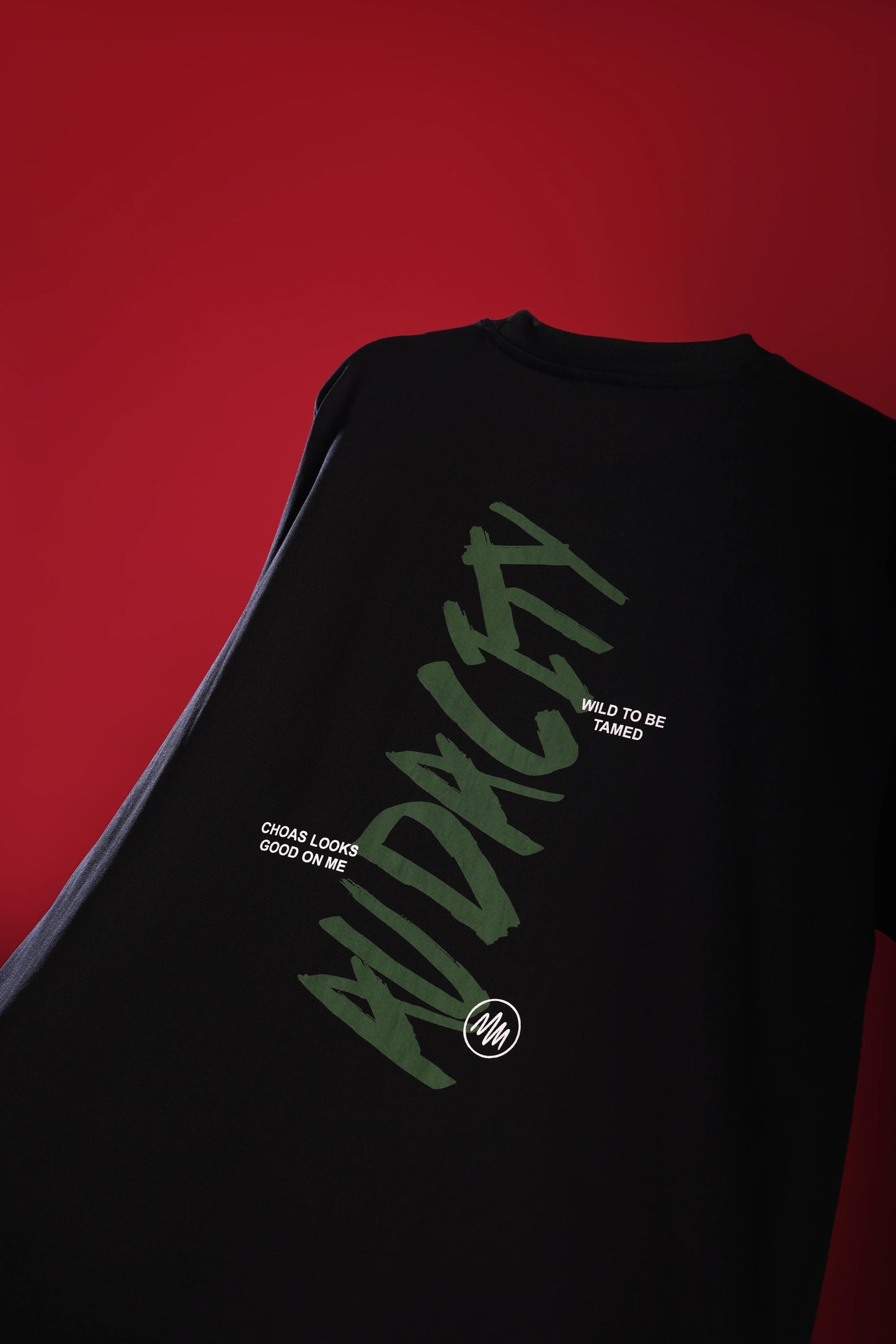 Relaxed Fit Audacity Black T-Shirt for Men