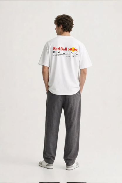 Men’s White Max Verstappen Oversized T-shirt