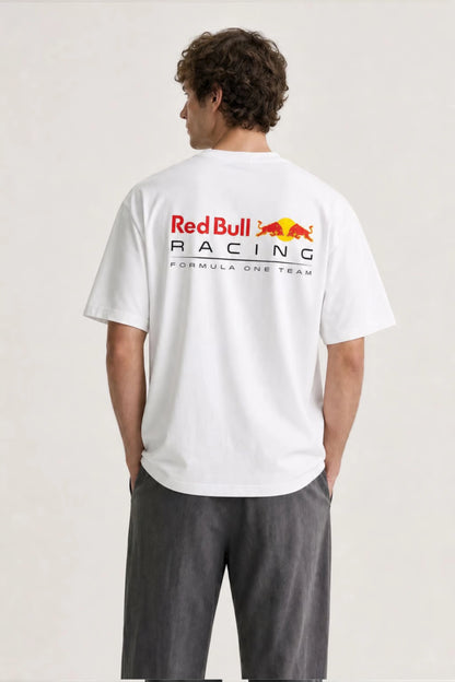 Men’s White Max Verstappen Oversized T-shirt
