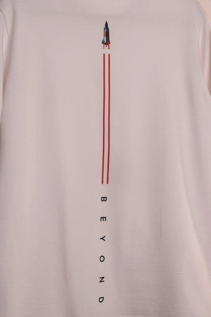 Men's White Beyond Oversized T-Shirt