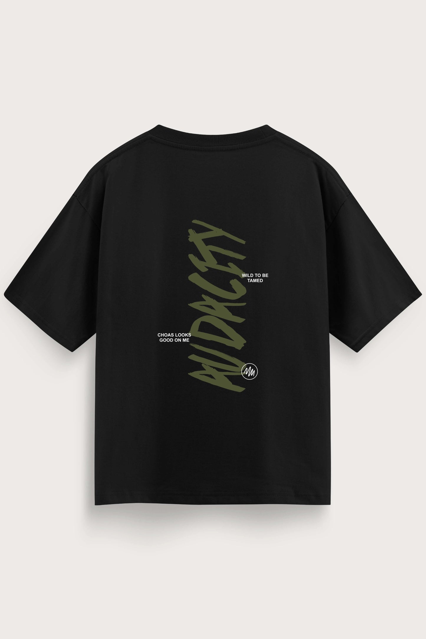 Relaxed Fit Audacity Black T-Shirt for Men