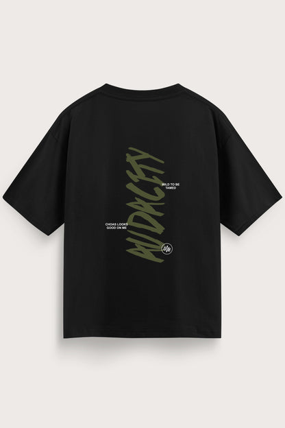 Relaxed Fit Audacity Black T-Shirt for Men