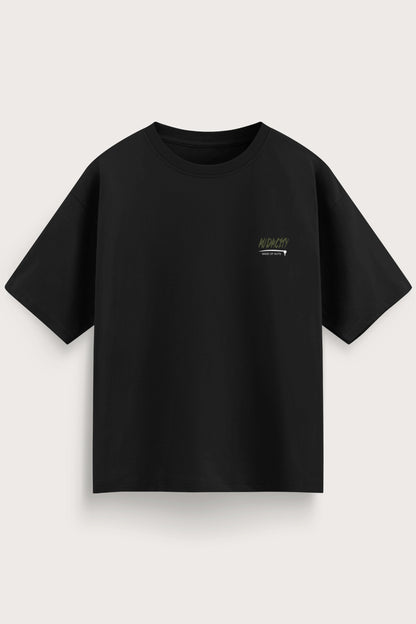 Relaxed Fit Audacity Black T-Shirt for Men