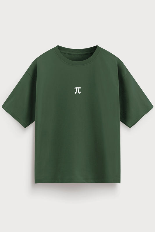 Relaxed Fit Pie Green T‑Shirt for Men