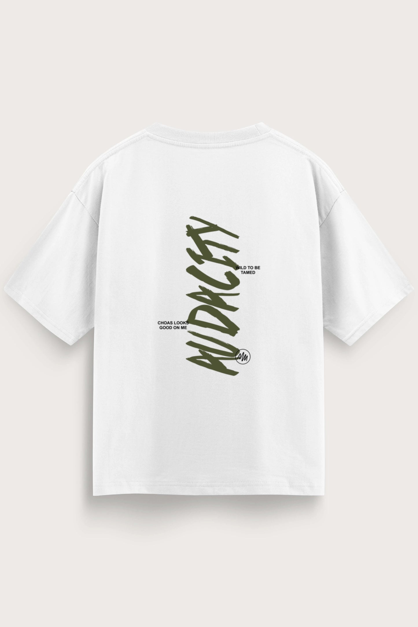 Relaxed Fit Audacity White T-Shirt for Men