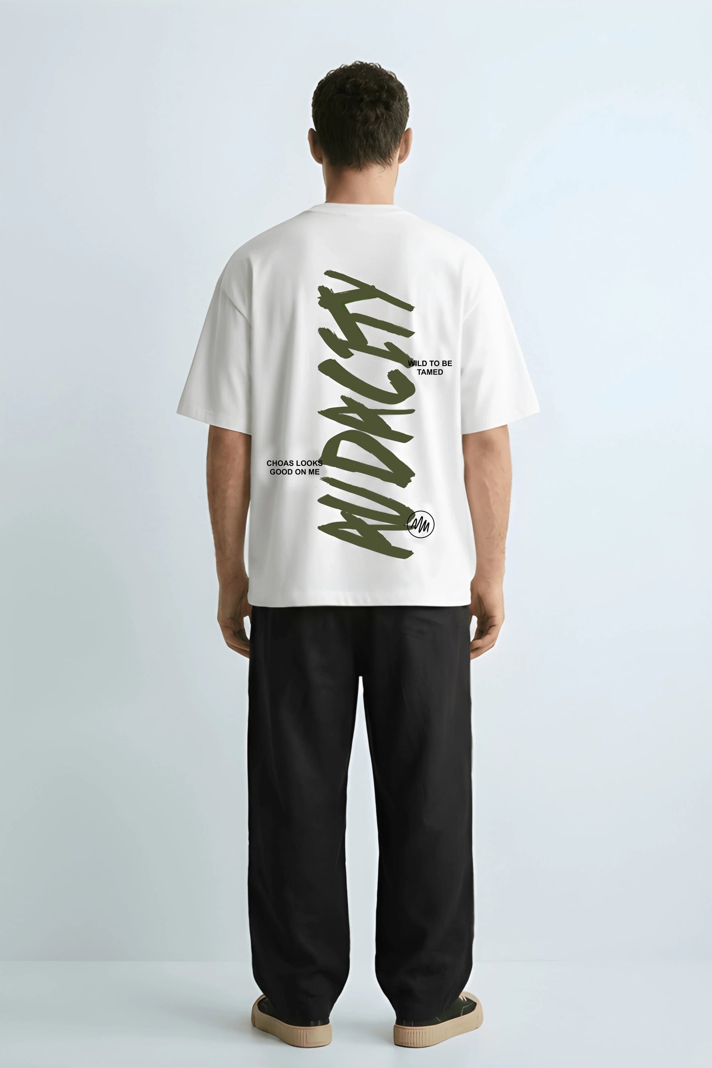 Relaxed Fit Audacity White T-Shirt for Men