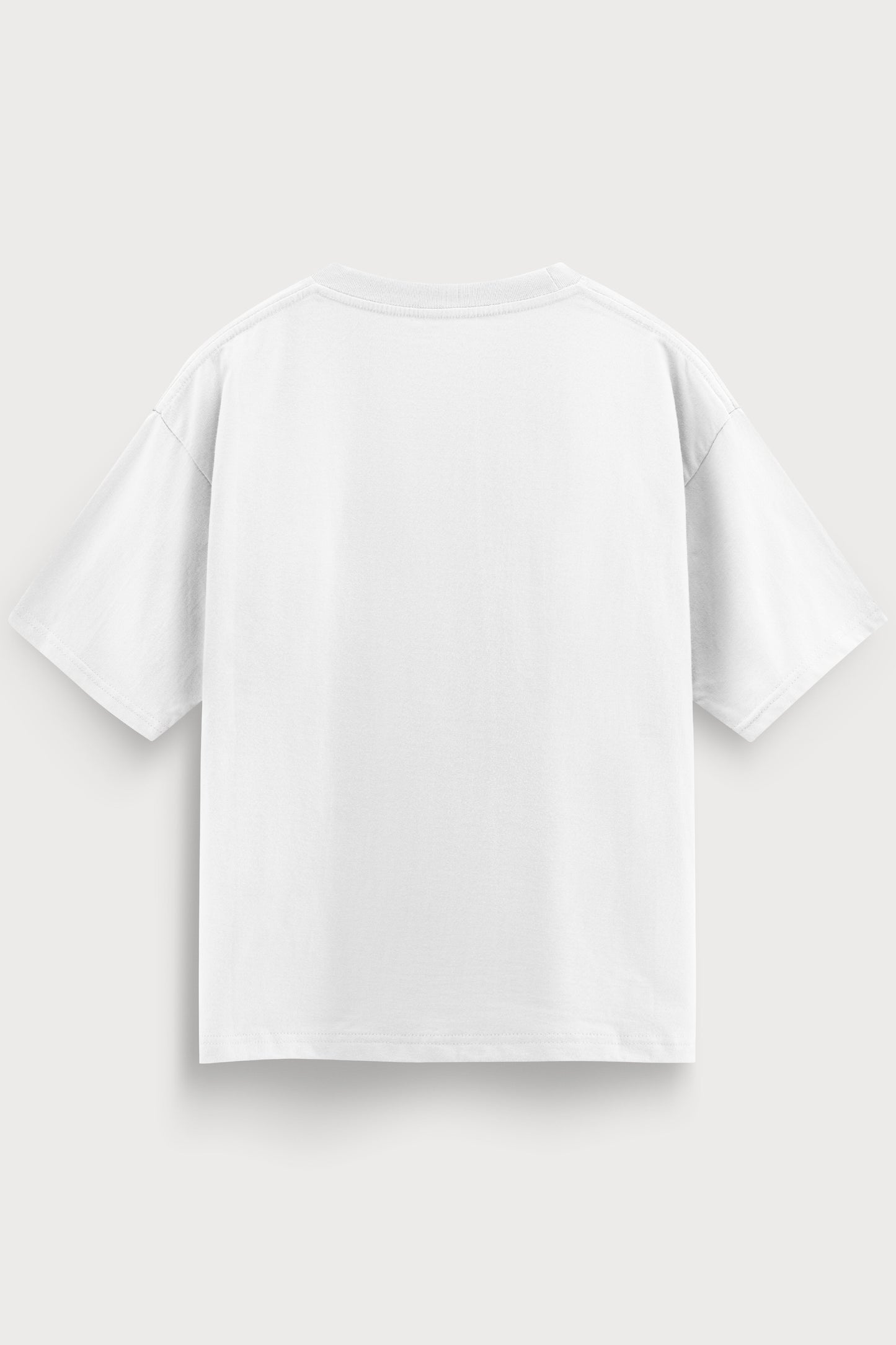 Relaxed Fit Pie White T‑Shirt for Men
