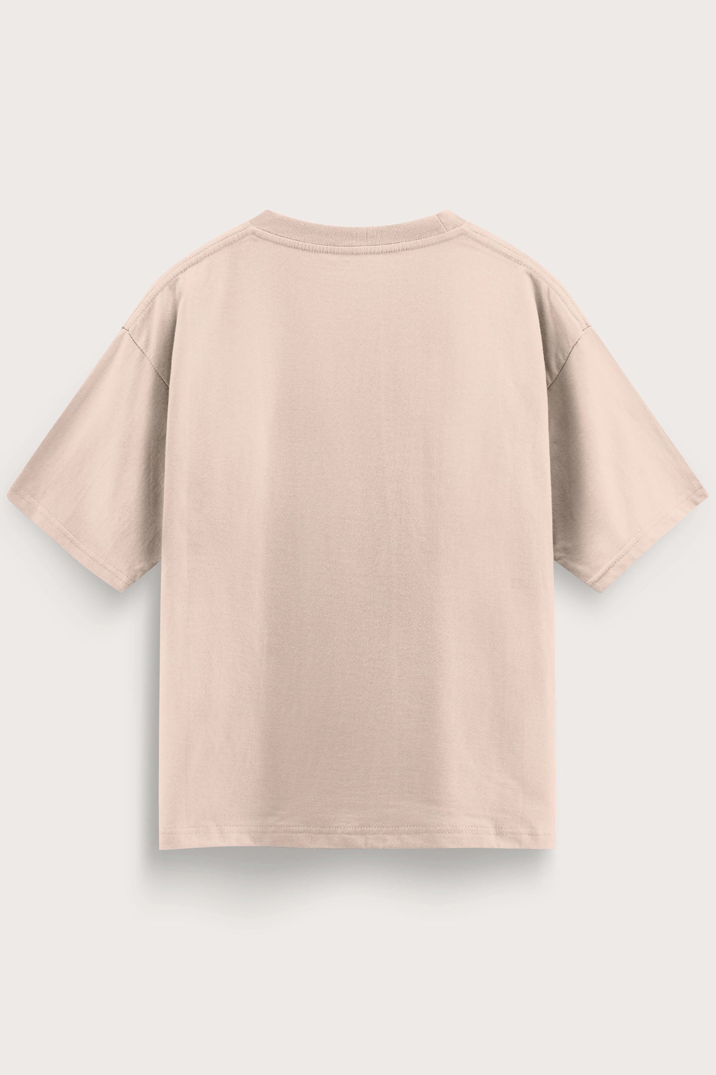 Relaxed Fit 0 Beige T‑Shirt for Men
