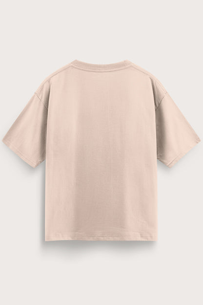 Relaxed Fit 0 Beige T‑Shirt for Men
