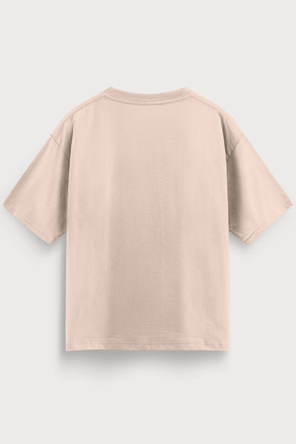 Relaxed Fit Pie Beige T‑Shirt for Men