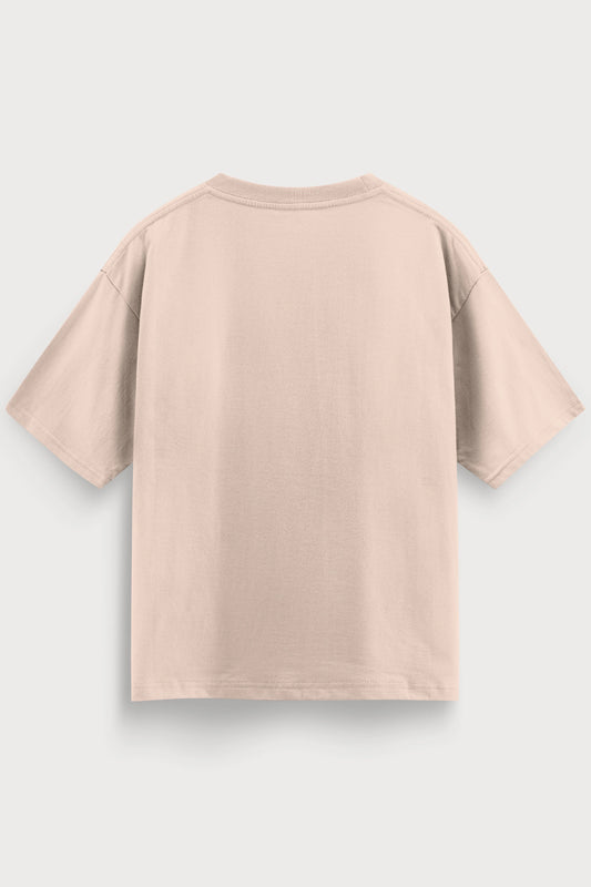 Relaxed Fit Pie Beige T‑Shirt for Men
