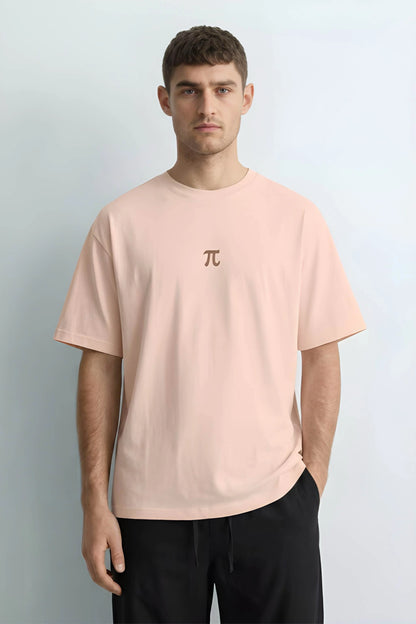 Relaxed Fit Pie Beige T‑Shirt for Men