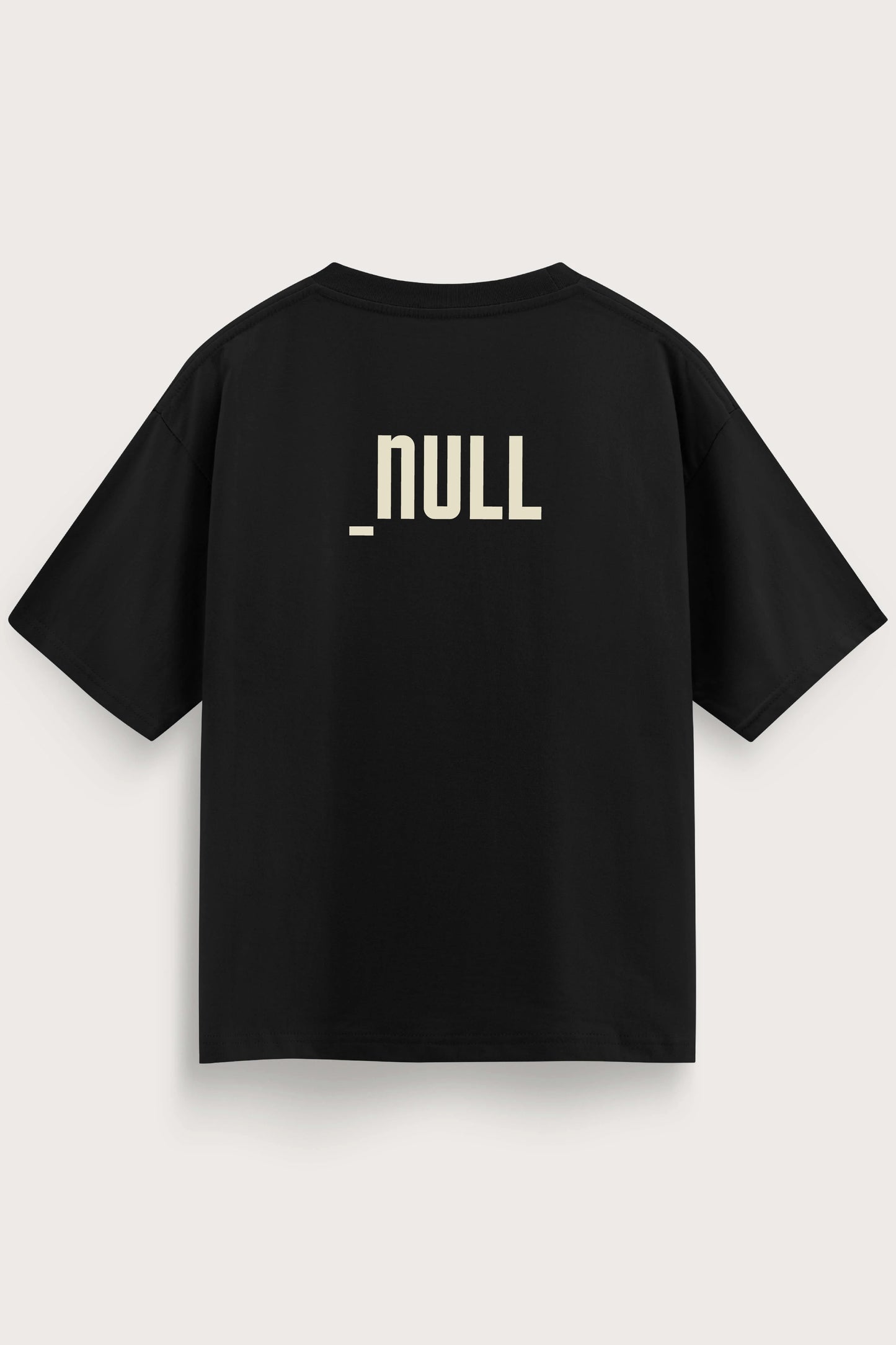 Relaxed Fit Null Black T-Shirt for Men