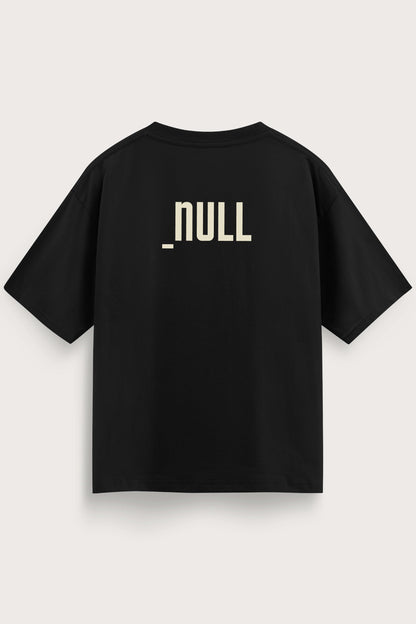 Relaxed Fit Null Black T-Shirt for Men