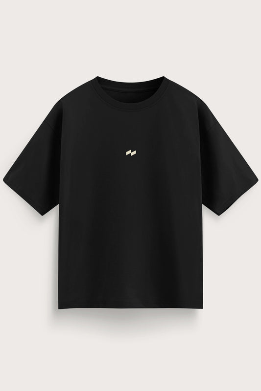 Relaxed Fit Null Black T-Shirt for Men