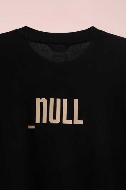 Relaxed Fit Null Black T-Shirt for Men