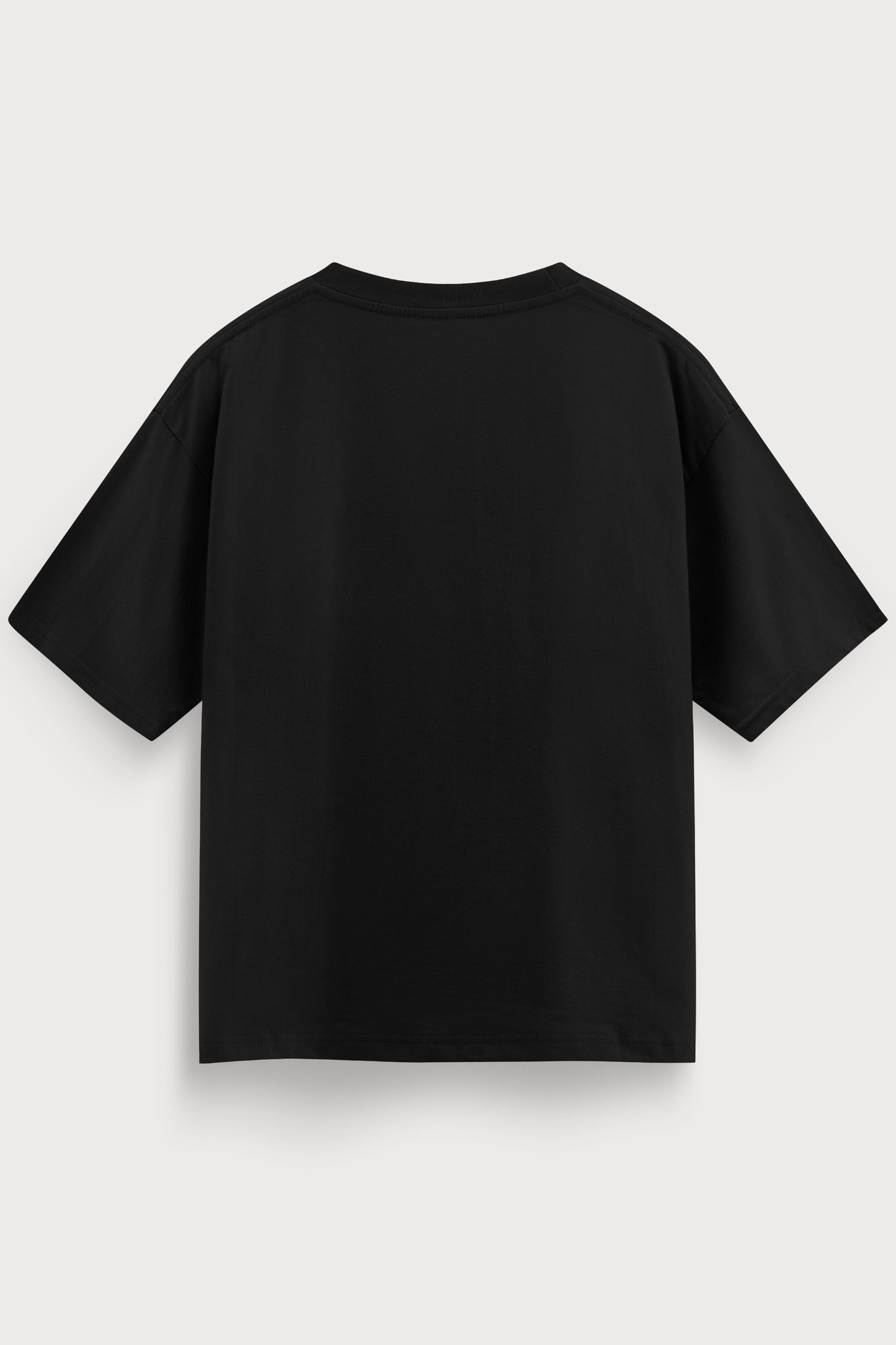 Relaxed Fit Pie Black T‑Shirt for Men
