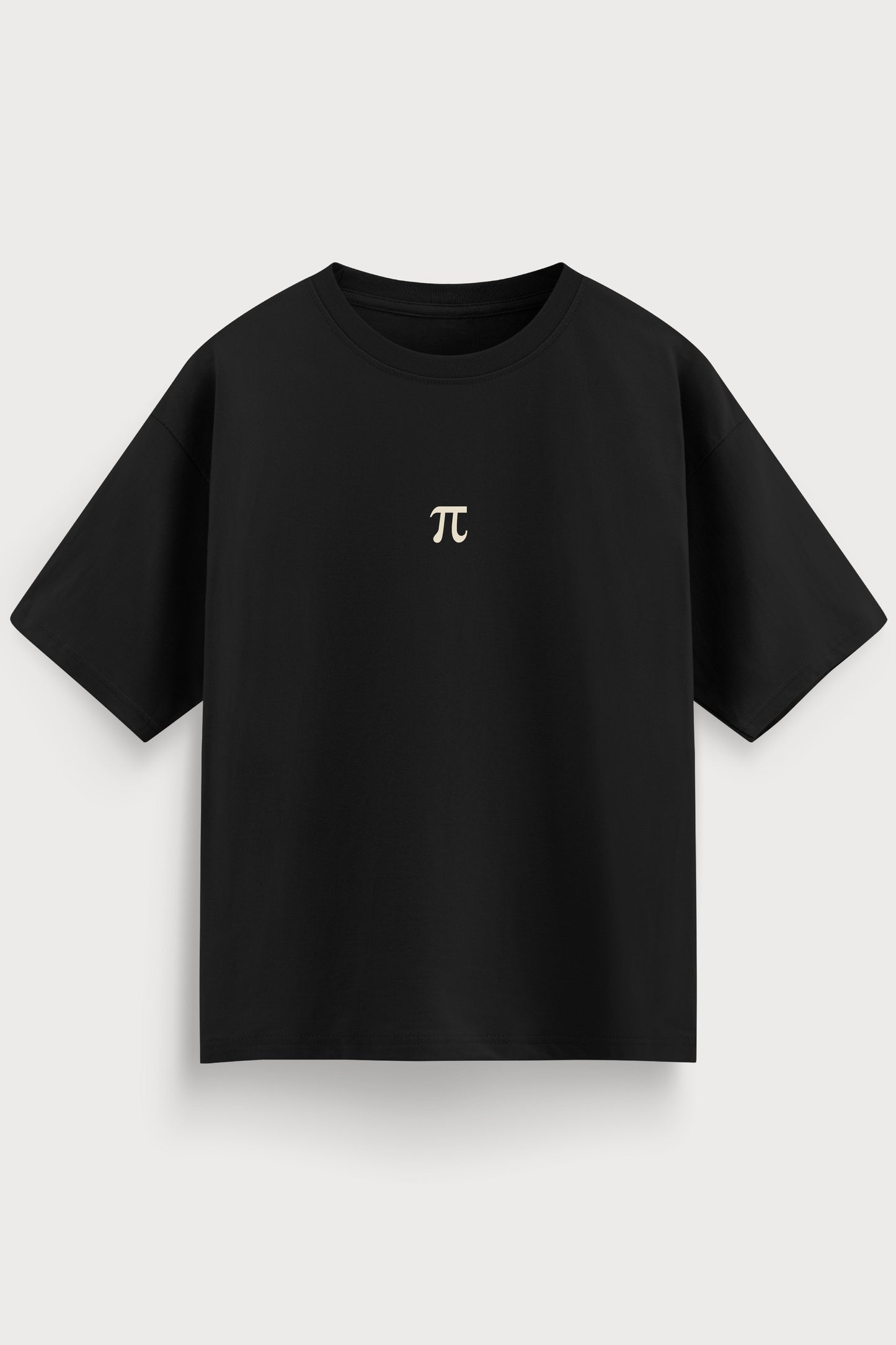 Relaxed Fit Pie Black T‑Shirt for Men