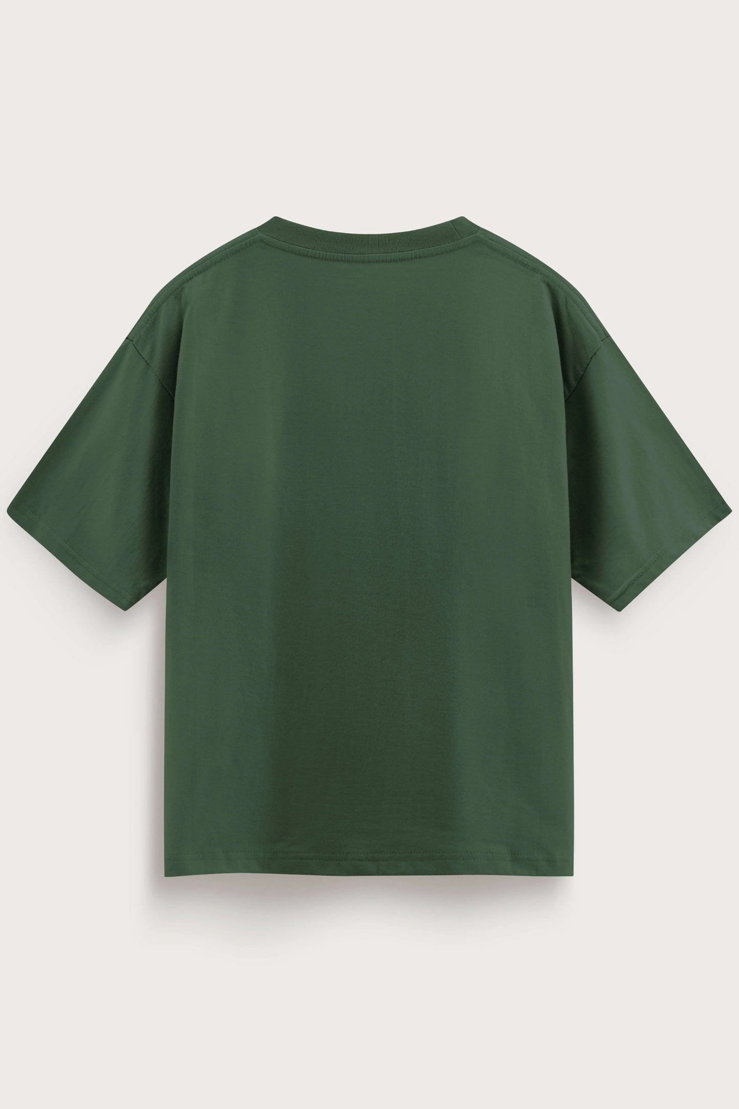 Relaxed Fit 0 Green T‑Shirt for Men
