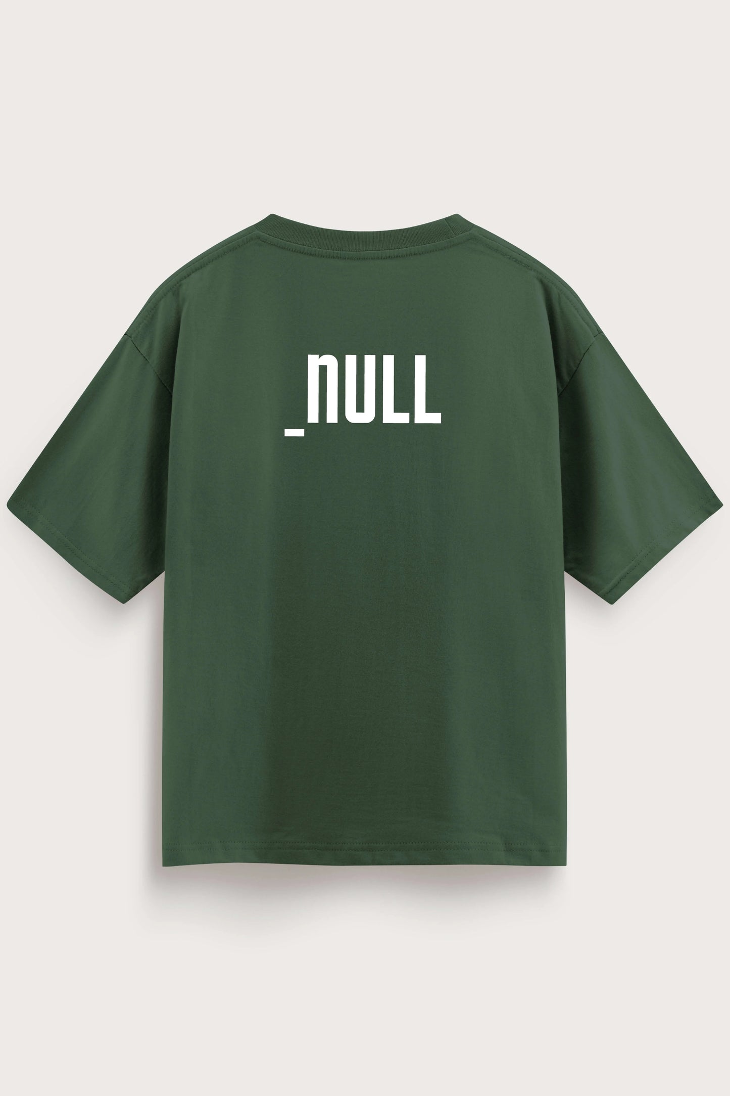 Relaxed Fit Null Green T-Shirt for Men