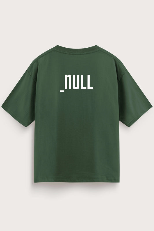 Relaxed Fit Null Green T-Shirt for Men