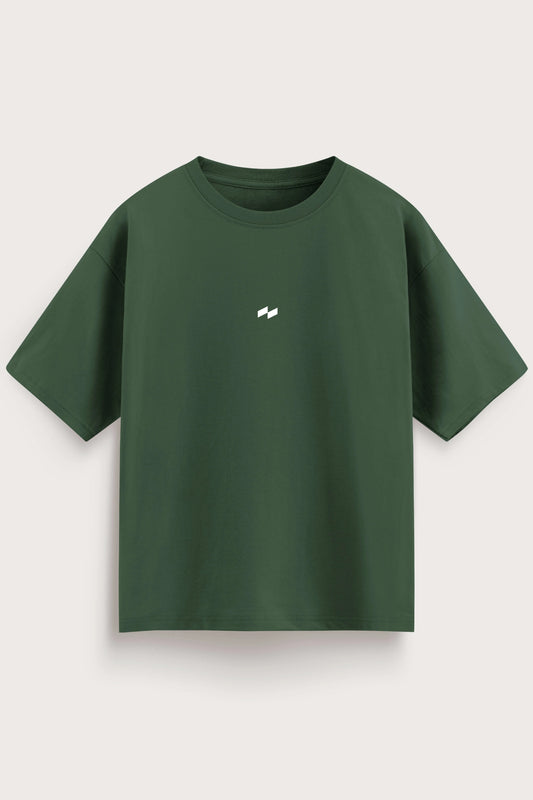 Relaxed Fit Null Green T-Shirt for Men