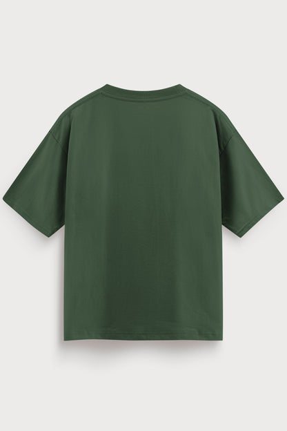 Relaxed Fit Pie Green T‑Shirt for Men
